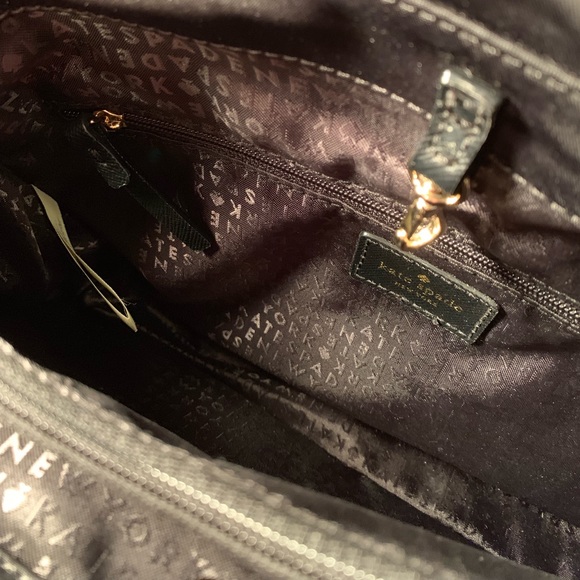 Kate Spade ♣️ Nylon Black Crossbody & Wallet - Picture 5 of 8
